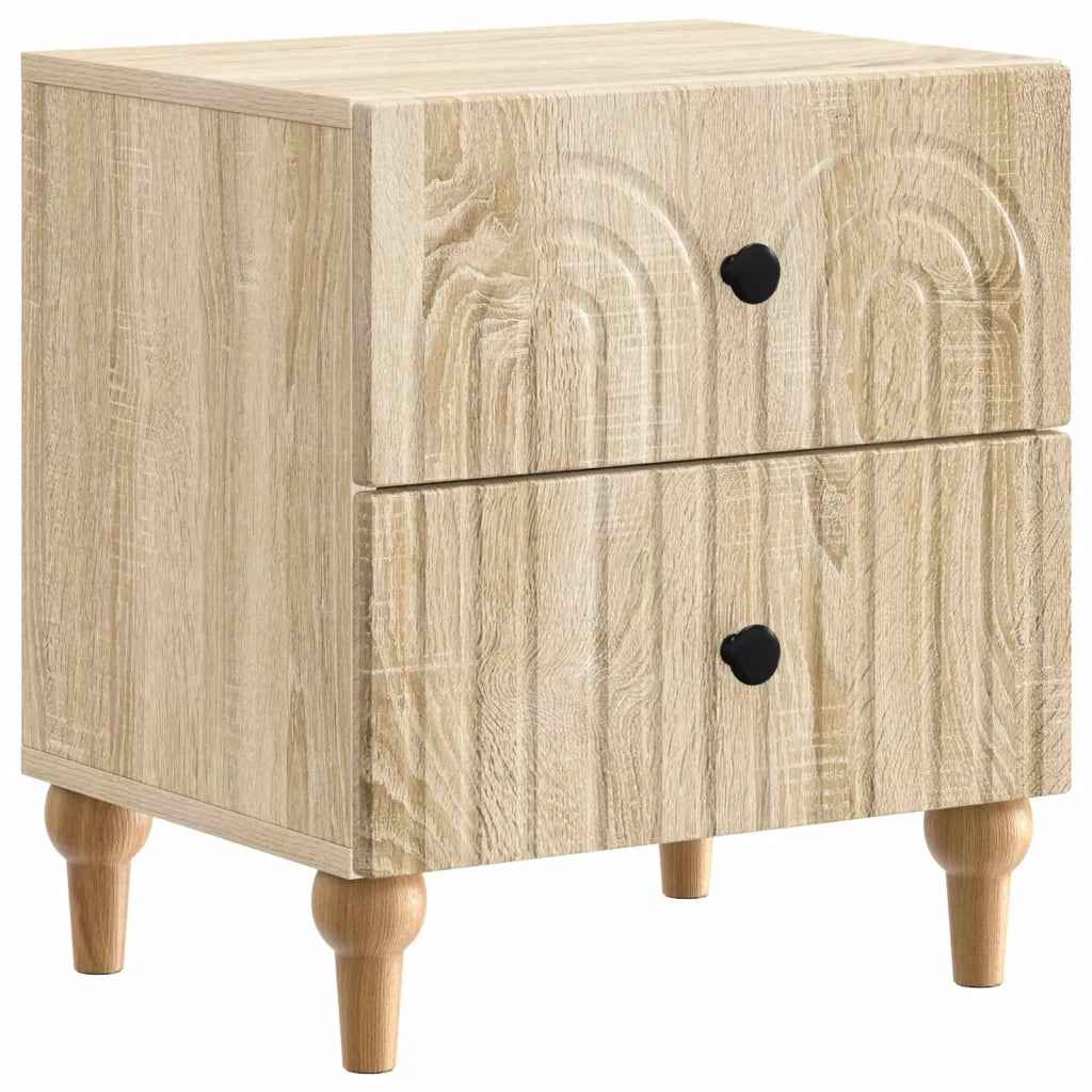Armadio da Notte con cassetto Rovere Sonoma 43 x 34,5 x 48 cm