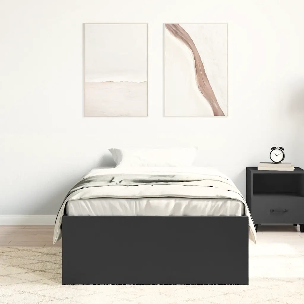 Giroletto Nero 90x200 cmcod mxl 84020
