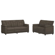Set di divani 2 pcs Grigio Similpelle 3430561