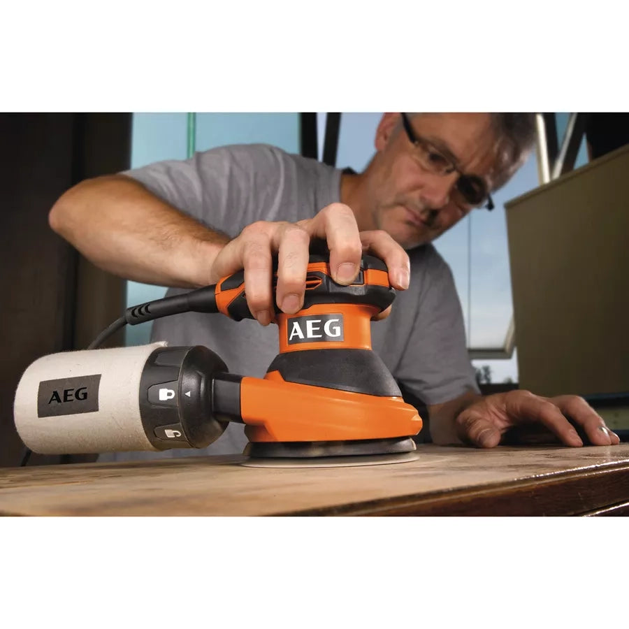 LEVIGATRICE ROTO-ORBITALE 'EX 125 ES' AEG 300 Watt - AEG POWERTOOLS