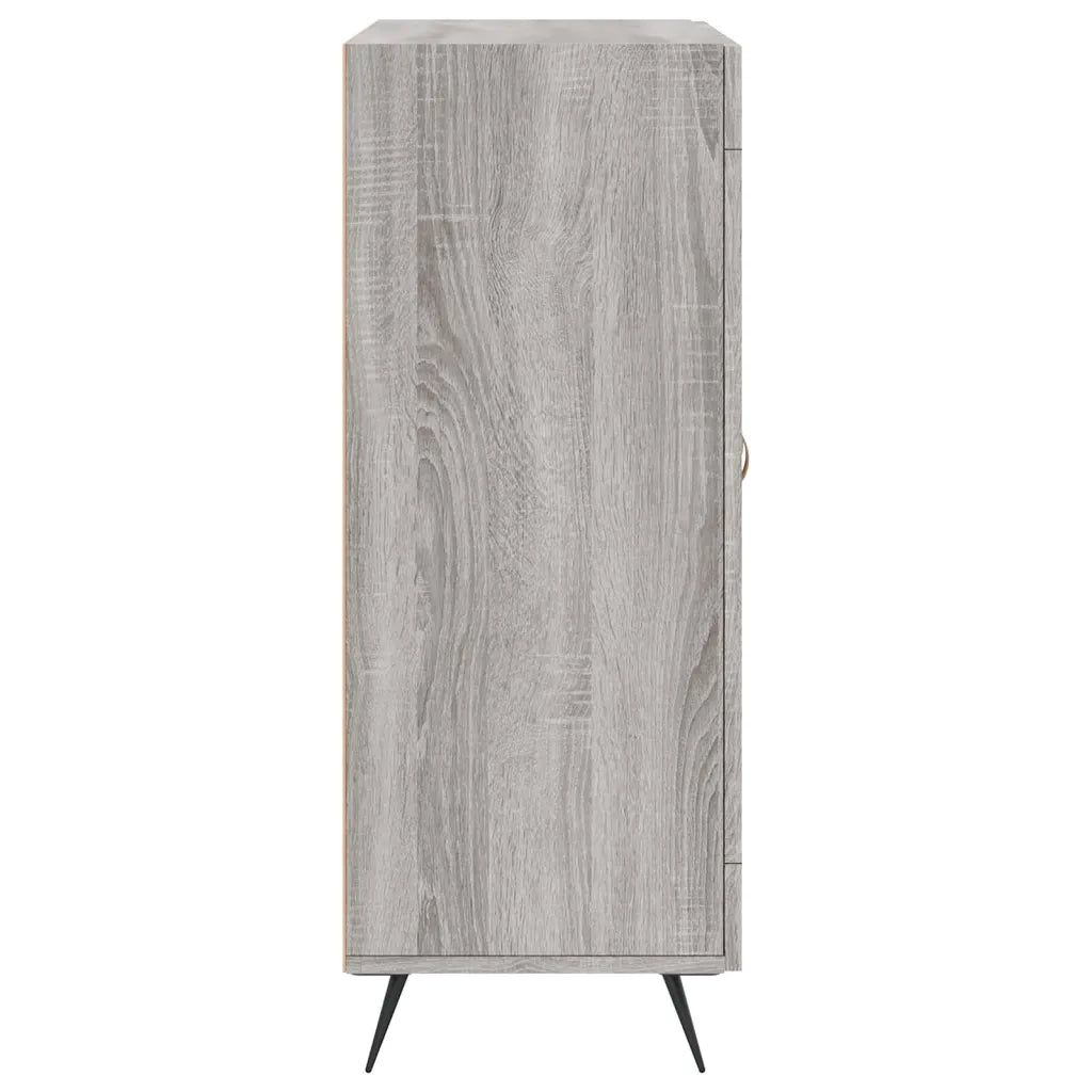 Credenza Grigio Sonoma 69,5x34x90 cm in Legno Multistrato 827762