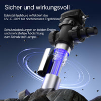 CUV-772 Chiarificatore UV per laghetto, acciaio inox, Sterilizzatore con lampada 72W