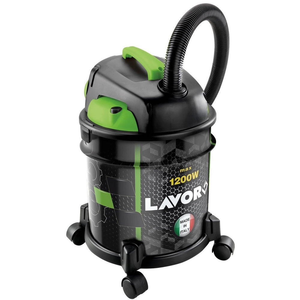 Trade Shop - Bidone Aspiratutto Solidi E Liquidi 1200w Lavor Wash Rudy 1200s 20 Litri -