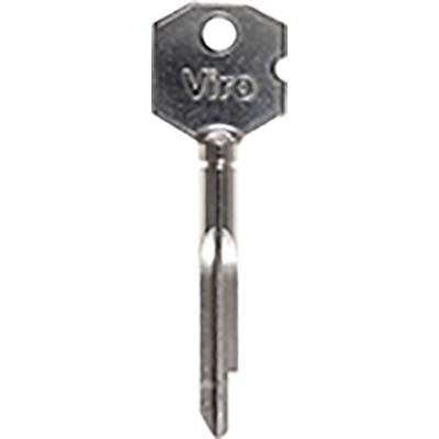 CHIAVE A CROCE VIRO 047 ORIGINALE - OTTONE NICHELATO- 2 pezzi