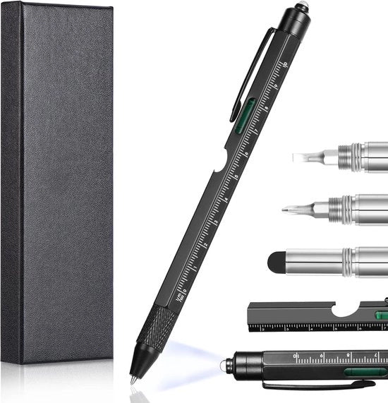 Penna multifunzione 9 in 1 per uomo | Regalo originale per ogni occasione