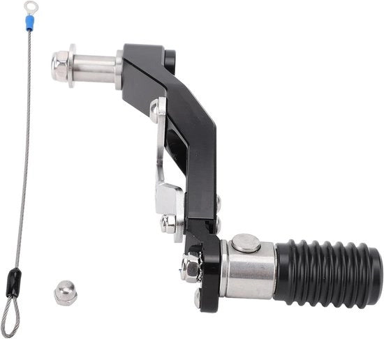 Pedale di accensione regolabili - Opvougbile - Lega di alluminio CNC - Adatto per R1200GS/R1250GS - Leggero - Migliorata ergonomia di guida - Pedale del cambio