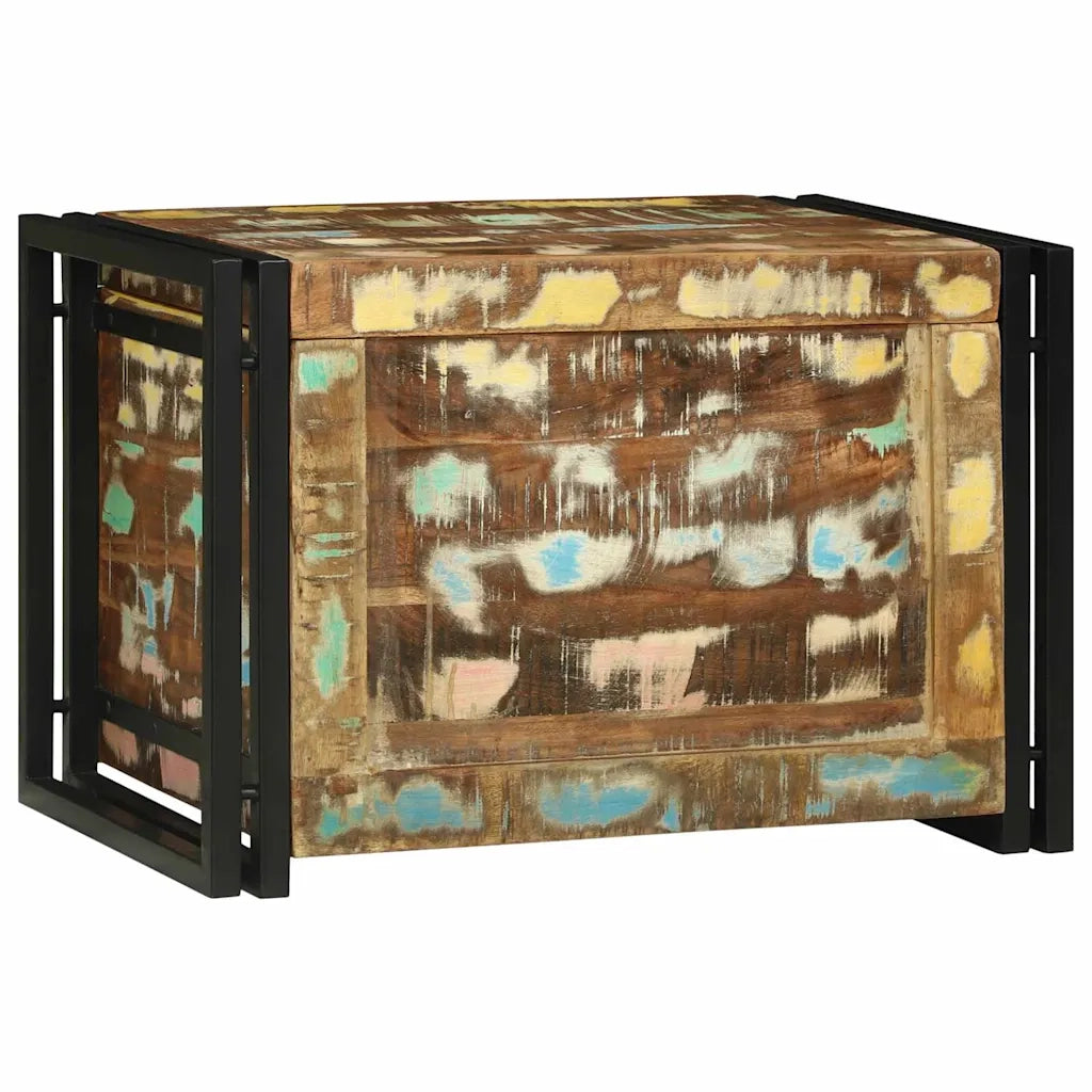 Scatola di Stoccaggio 60 x 40 x 41 cm legno di recupero 4016752