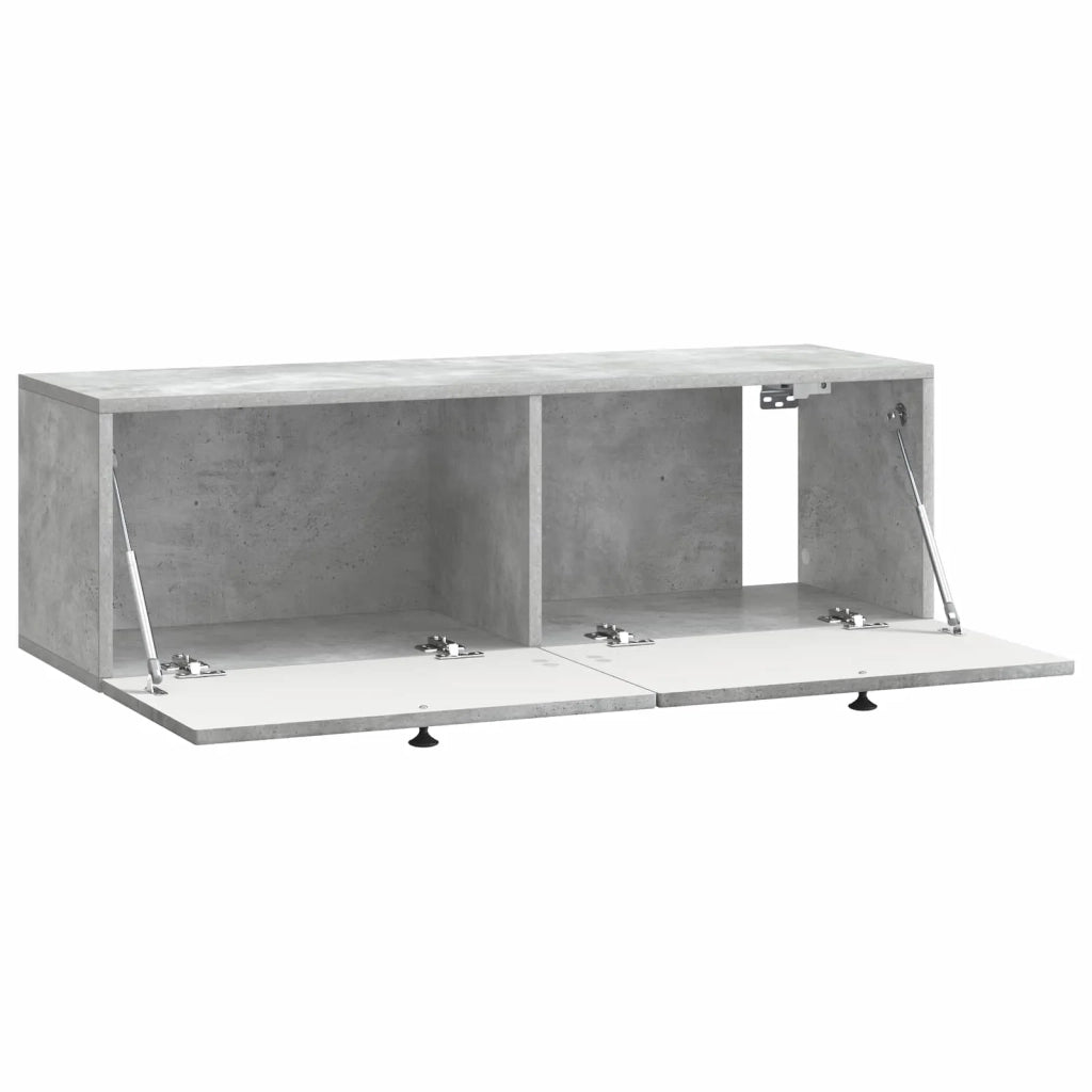 Mobile Porta TV da Muro Grigio Cemento 98 x 31 x 30 cm