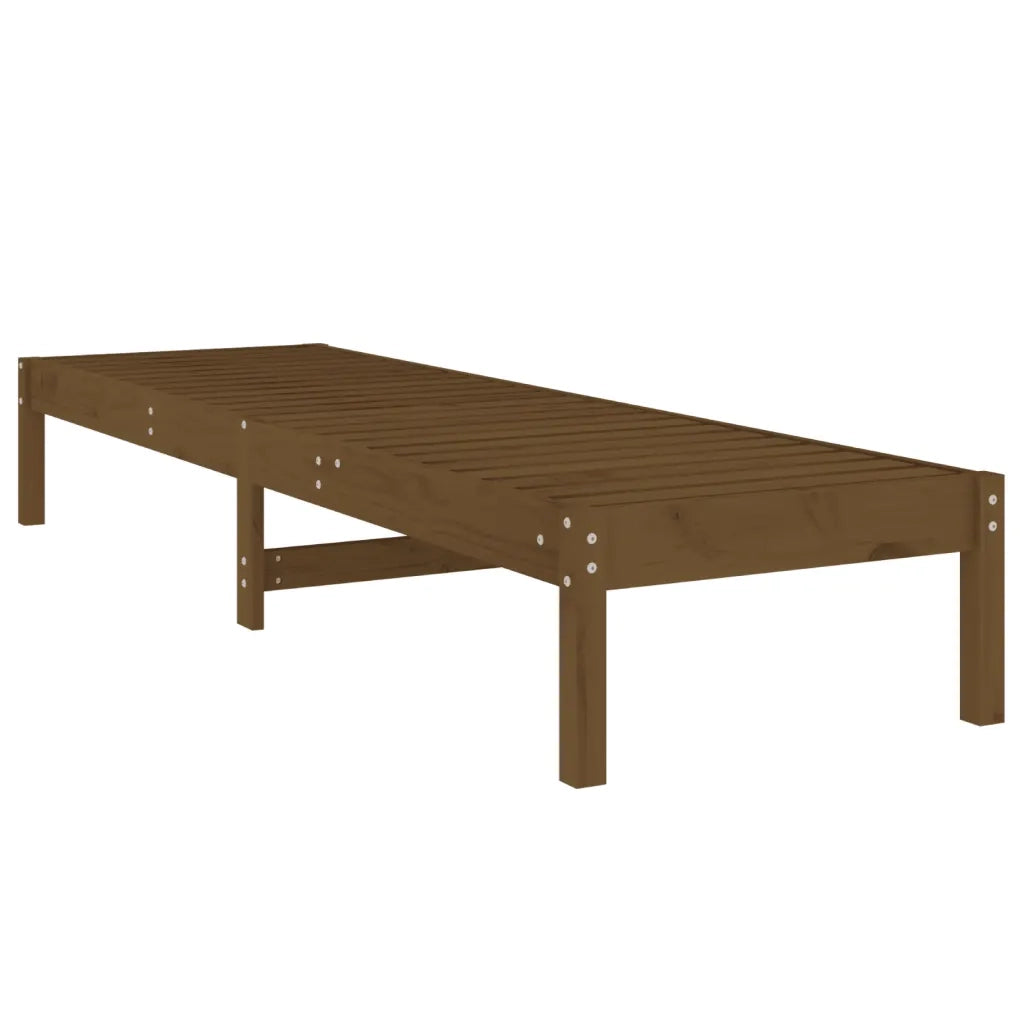 Lettino Prendisole | Sdraio da giardino | Lettino da sole Ambra 199,5x60x74 cm Legno Massello di Pino