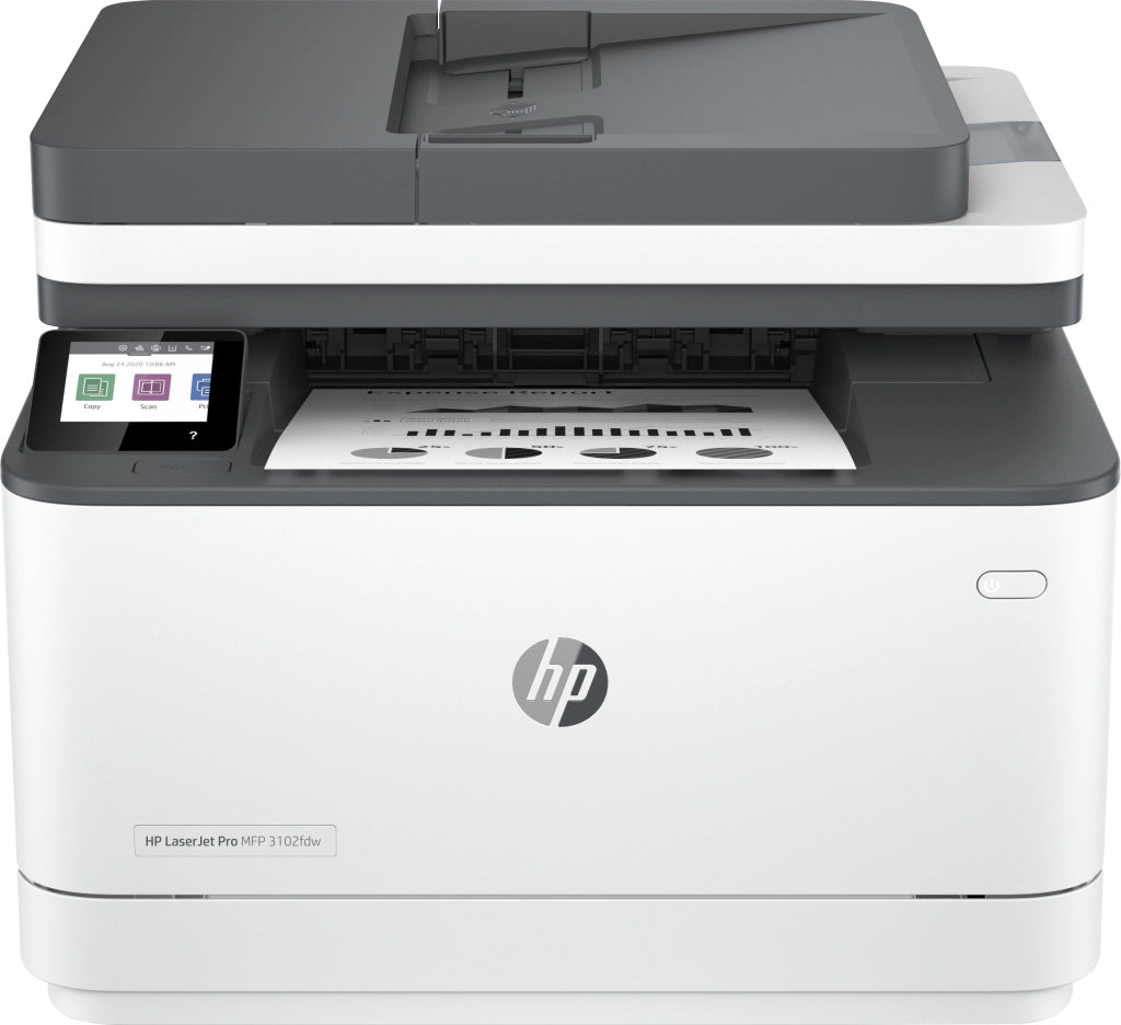 Hp laserjet pro 3102fdw wireless multifunction bianco e nero stampante, fotocopiatrice, scanner fronte/retro - 3G630F#B19