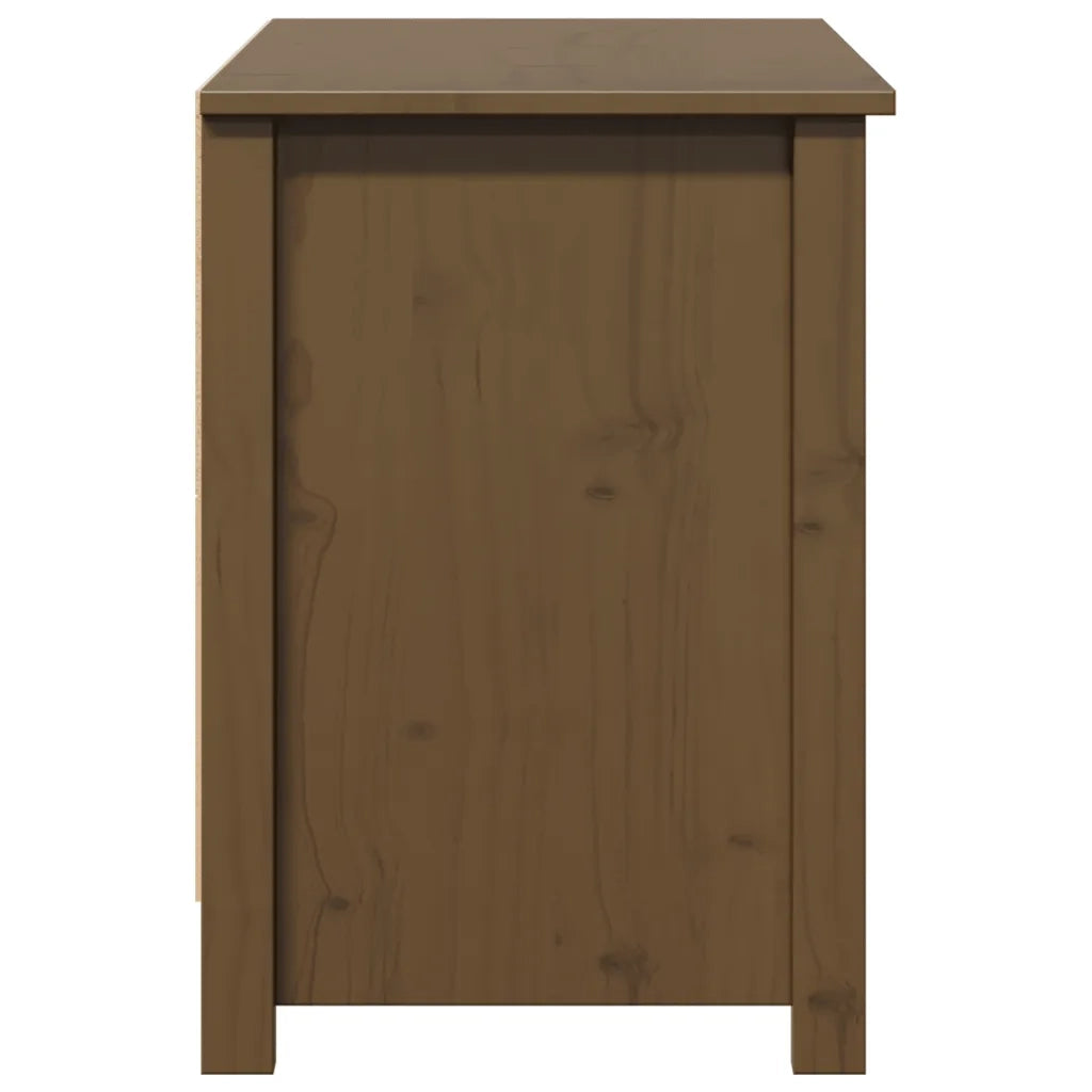 Mobile Porta TV Ambra 103x36,5x52 cm in Legno Massello di Pino 814592