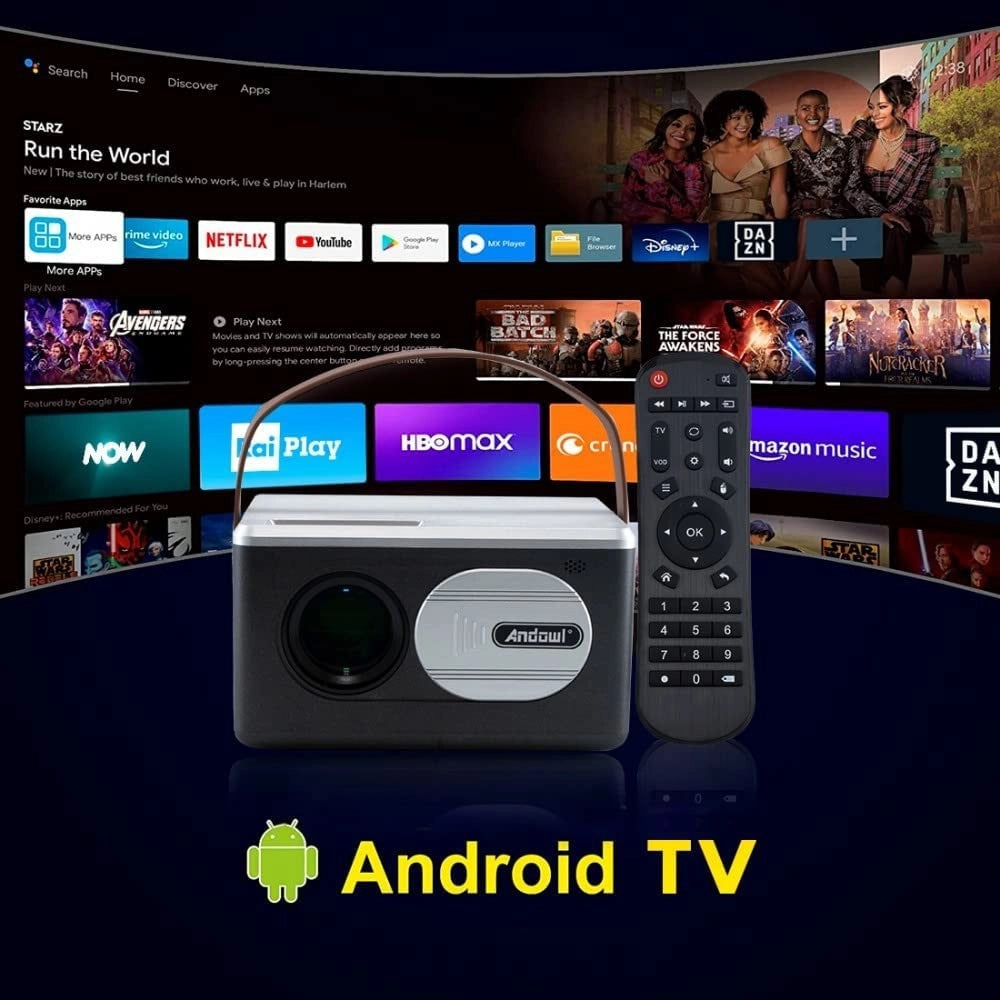 Trade Shop - Videoproiettore Portatile Ad Alta Definizione Hd Lettore Multimediale Q-hd4800 -