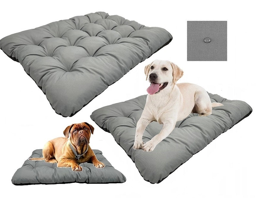 AIO FACTORY 120x80 cm PRESTIGE Cuccia per cani impermeabile personalizzabile Grigio