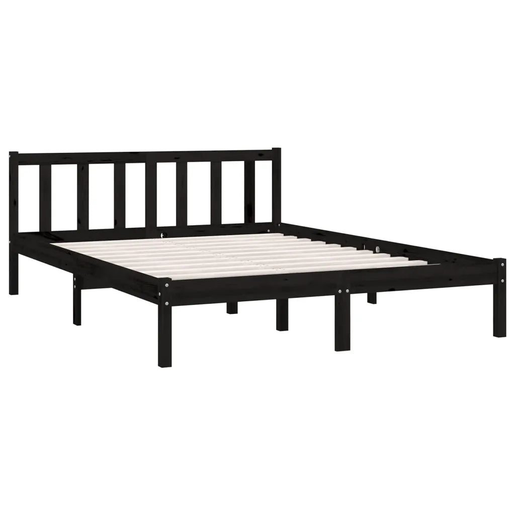 Giroletto Legno Massello Nero 135x190 cm 4FT6 Double cod mxl 63102