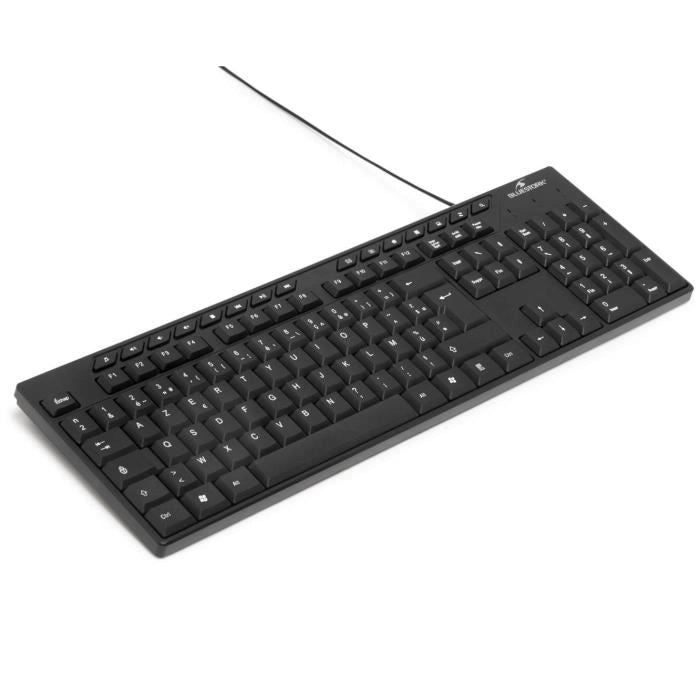 Tastiera - BLUESTORK - MEDIA OFFICE - Cablata - Azerty - Compatibile Windows - Nera