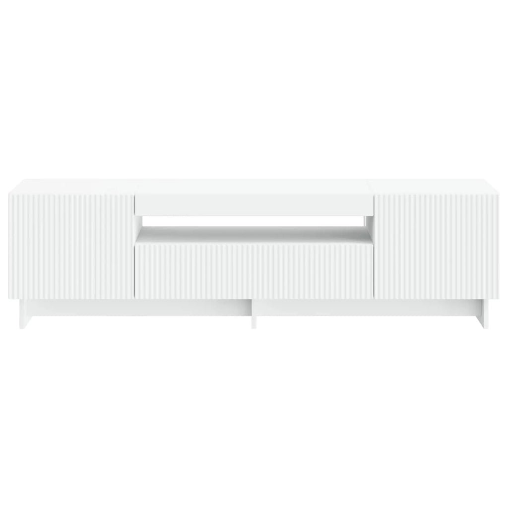 Mobile TV LED Bianco Legno ingegnerizzato 896025