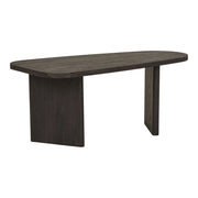 Tavolino Melo, Marrone, MDF, 100x50x41 cm