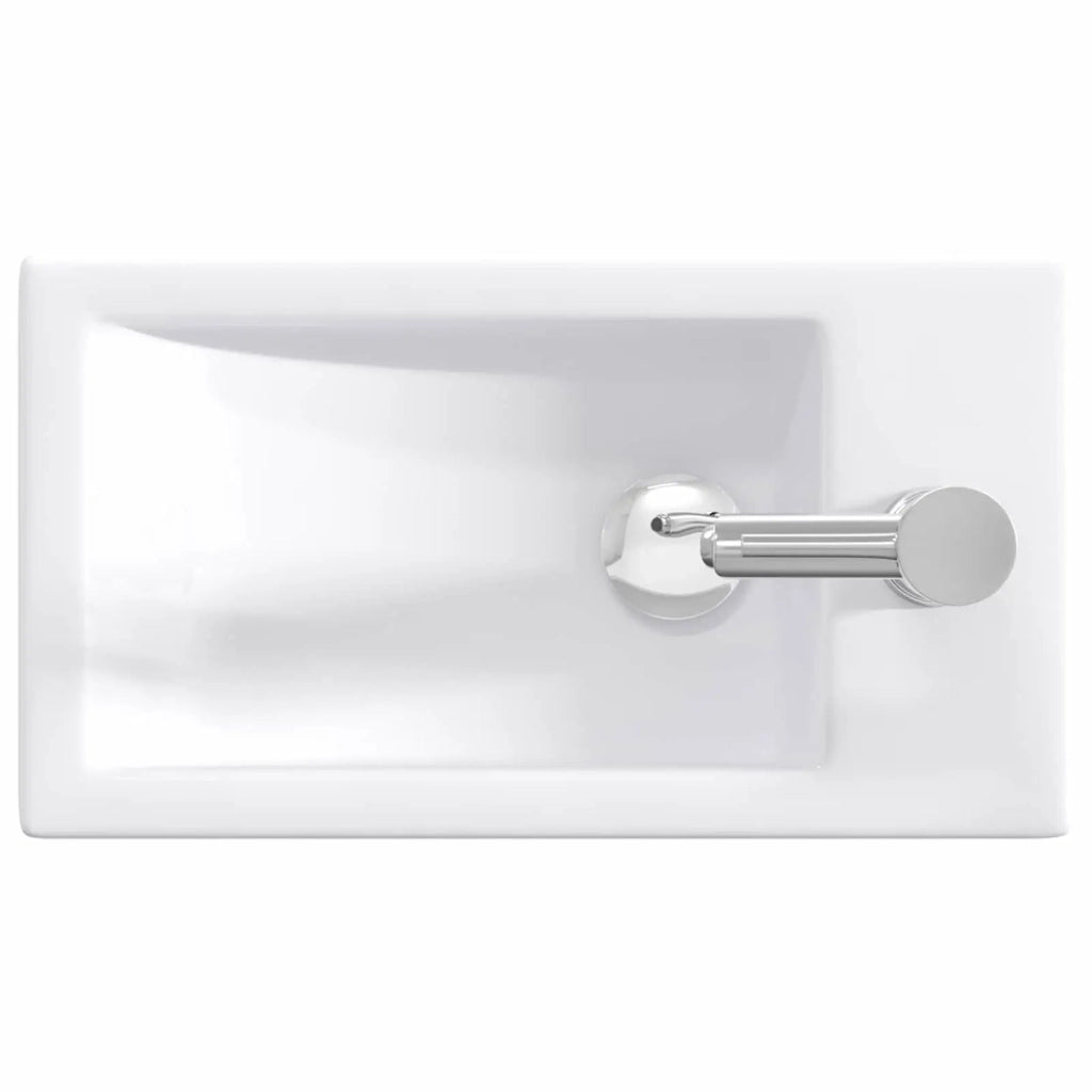 Lavabo da bagno Cromato 45,5 x 25,5 x 13 cm Metallo 890222
