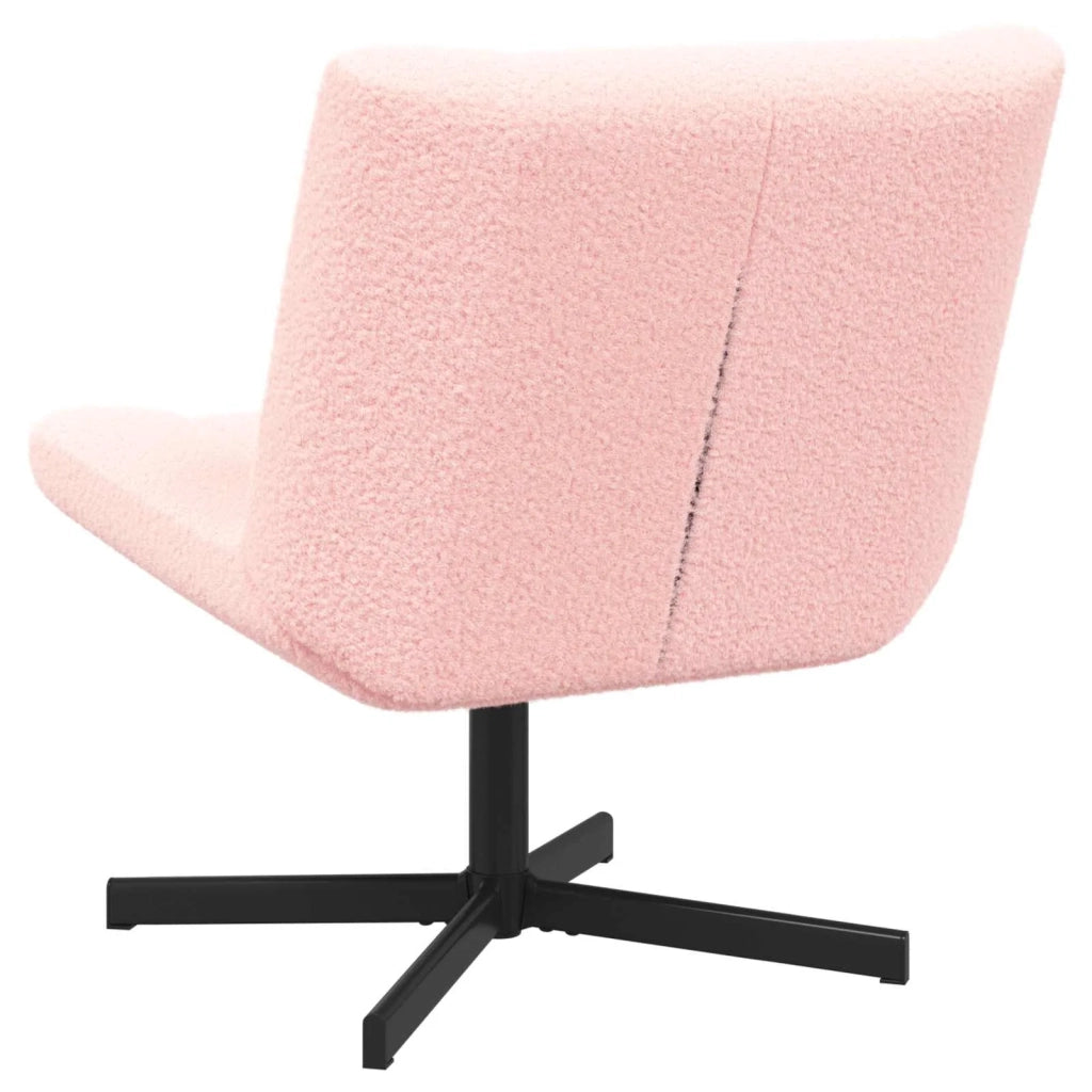 Sedia girevole Rosa 63 x 75 x 76 cm Pelle di Pecora 42007336
