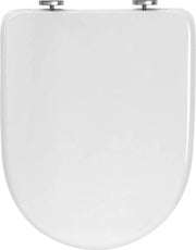 Braccio di toilette con chiusura lenta - Forma a U doppia - Chiusura rapida - Materiale antibatterico - Maniglie in acciaio inossidabile - Rotazione 360° - 448x366mm
