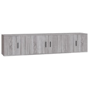Set di mobili in legno ingegnerizzato Sonoma da 3 pezzi (mobile credenza mobile TV soggiorno camera da letto salotto) - 02_0024627