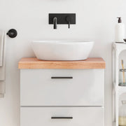 Piano Bagno Marrone 60x30x(2-6) cm Legno Massello Trattato 3156103