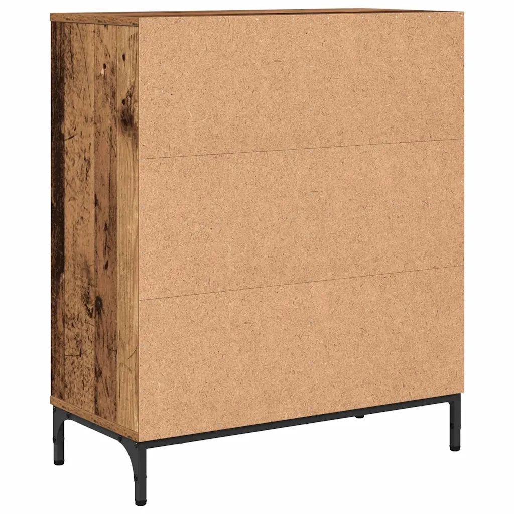 Credenza-Buffet-Armadio da cucina Legno vecchio 69.5 x 33 x 82 cm Legno multistrato