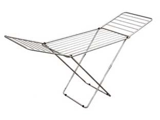 STENDIBIANCHERIA JOLLY IN ACCIAIO VERNICIATO MT.18  cm.180x55x96h.    GIMI