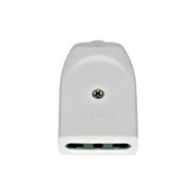 00223.B Presa Mobile Sicury 2P+T 16A P17/11 Assiale Bianco