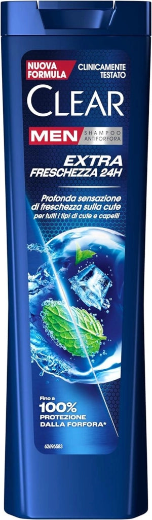 CLEAR SHAMPOO ANTIFORFORA CON NIACINAMIDE E MENTOLO 225 ML NEW COOL SPORT OKY