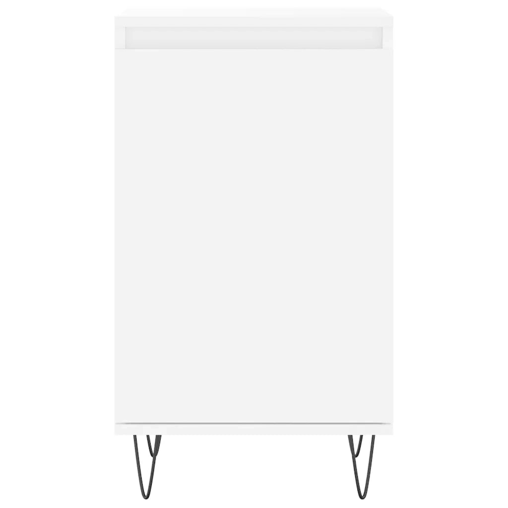 Credenze 2 pz Bianche 40x35x70 cm in Legno Multistrato 831053