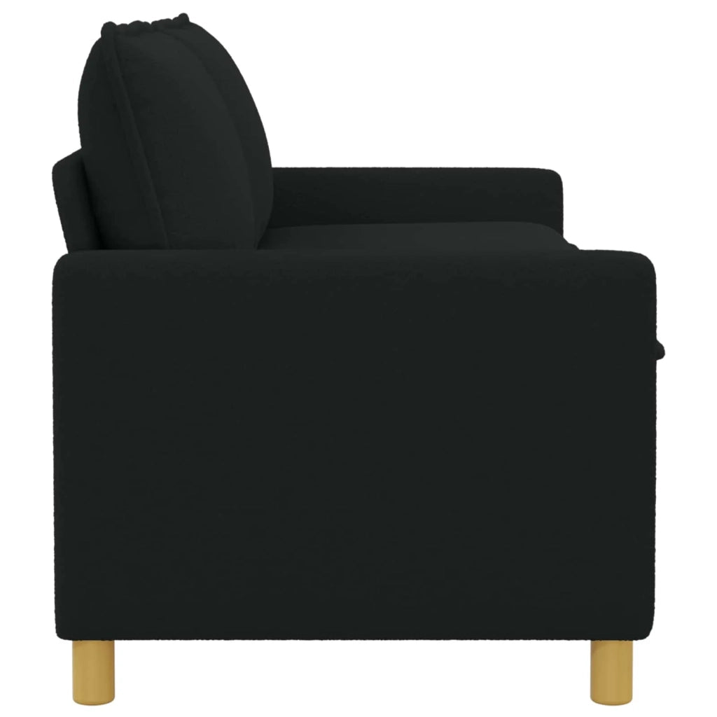 Divano Nero 156 x 81 x 87,5 cm Tessuto