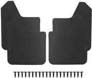 Kit di protezione universale per carrozzeria - 4 pezzi - Duraturo - Protezione anticorrosione - Installazione facile - Schermi di protezione per modelli