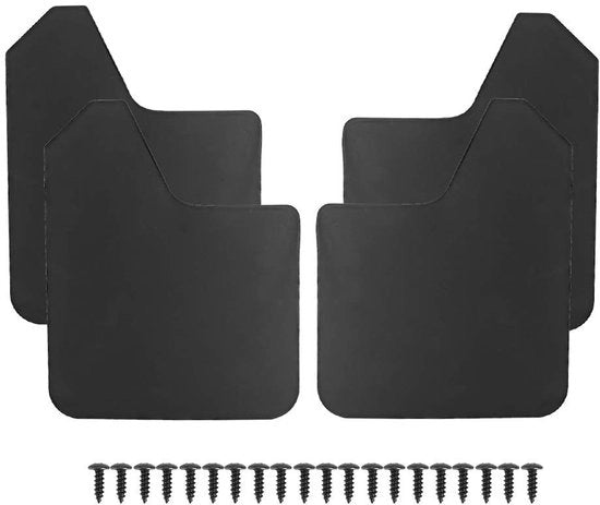 Kit di protezione universale per carrozzeria - 4 pezzi - Duraturo - Protezione anticorrosione - Installazione facile - Schermi di protezione per modelli