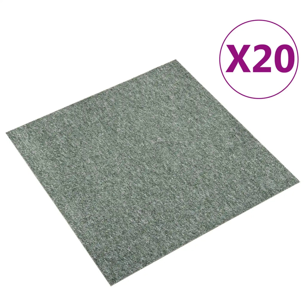Tappeto 20 pcs Verde 50 x 50 cm 100% Polipropilene 42046749
