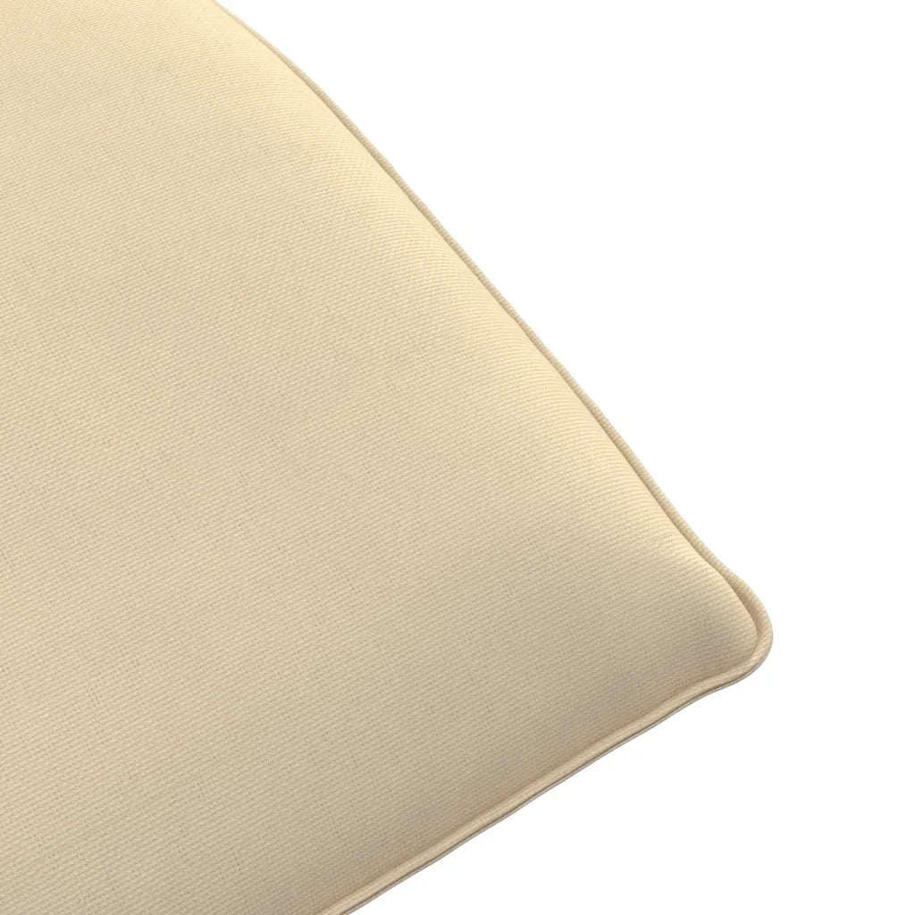 Sdraio da giardino | Lettino Pieghevole Beige 175x54x8,5 cm in Tessuto Oxford