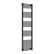 Radiatore scaldasalviette da bagno acciaio 160 x 50 cm nero 03_0010428