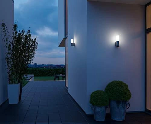 Steinel L605 ANT Lampada per Esterni con Sensori di Movimento