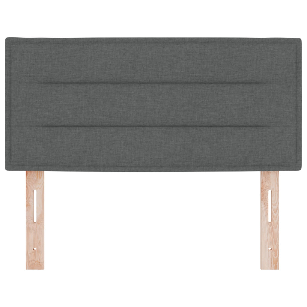 Testiera  Design a Linee Grigio Scuro 80 cm Tessuto