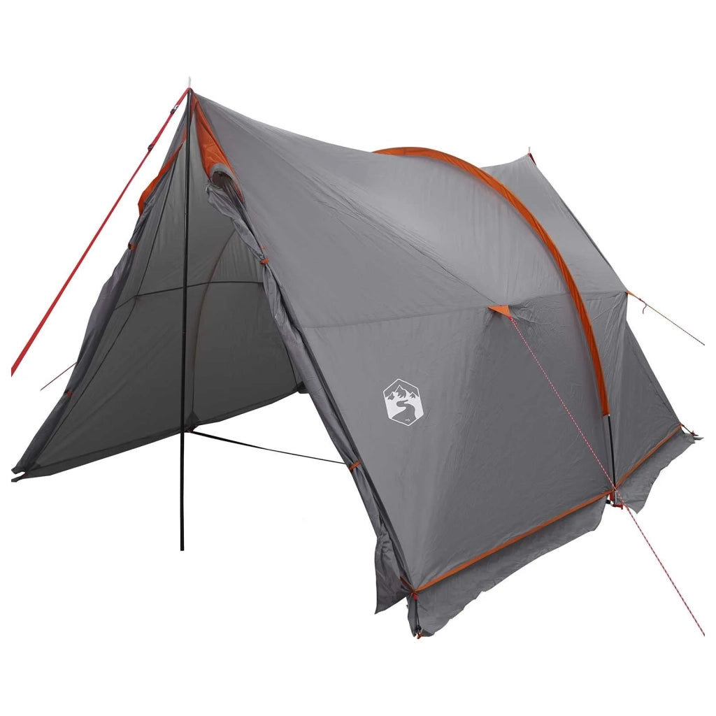 Tenda a baldacchino impermeabile Grigio e arancione 42042212