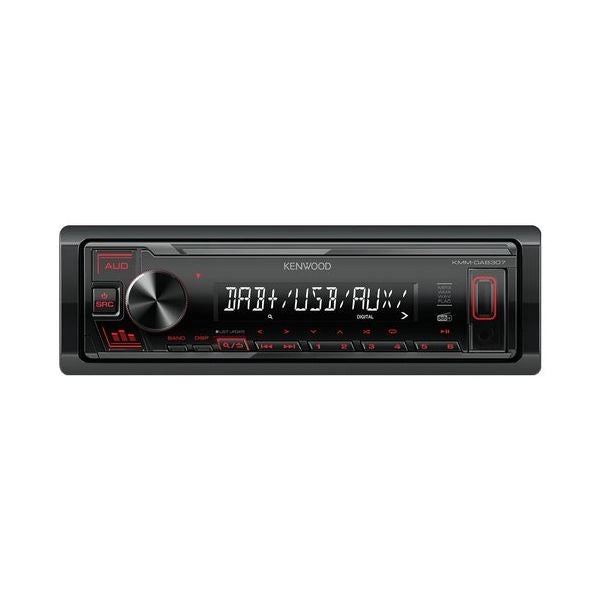 Kenwood kmm-dab307 ricevitore multimediale per auto nero 200 w - 0019048231888