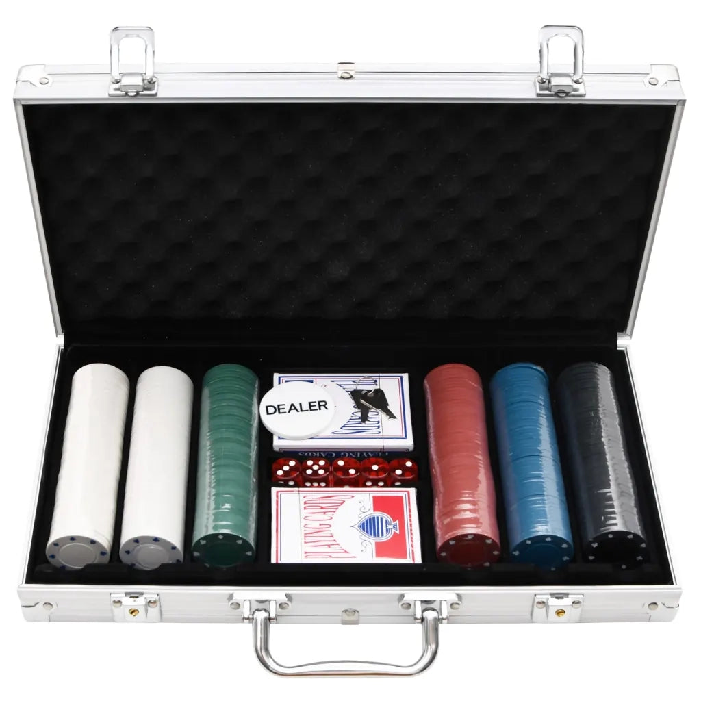 Set di Fiches da Poker 300 pz 4 g CFW7255680