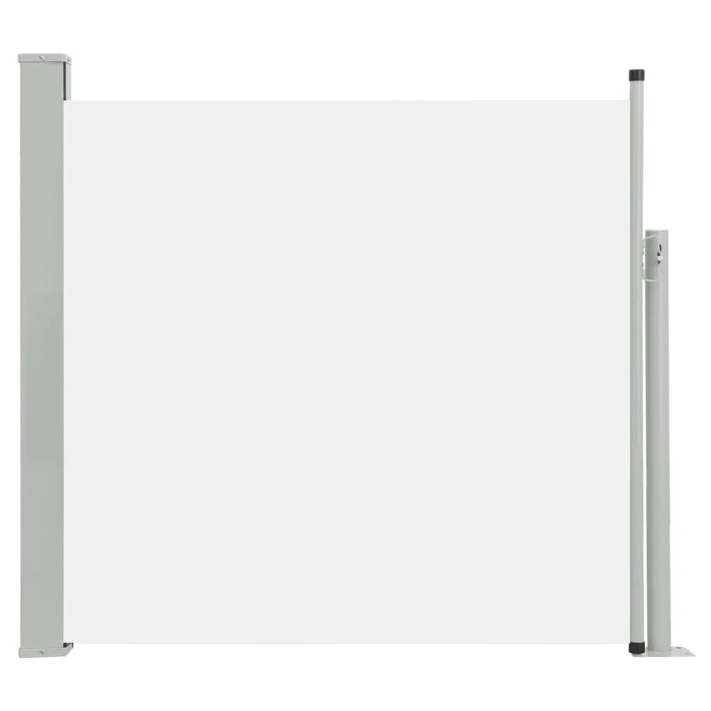 Tenda da sole laterale retrattile/schermo privacy per patio giardino terrazza balcone 170 x 300 cm crema 02_0007312