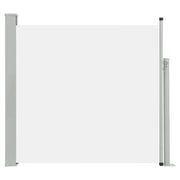 Tenda da sole laterale retrattile/schermo privacy per patio giardino terrazza balcone 170 x 300 cm crema 02_0007312