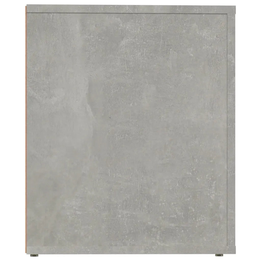 Comodini 2 pz Grigio Cemento 50x39x47 cm 816697