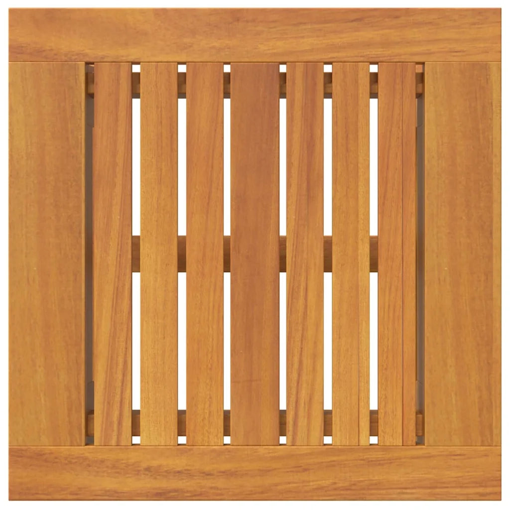 Tavolino-Tavolo laterale Olio Naturale 45 x 45 x 40 cm