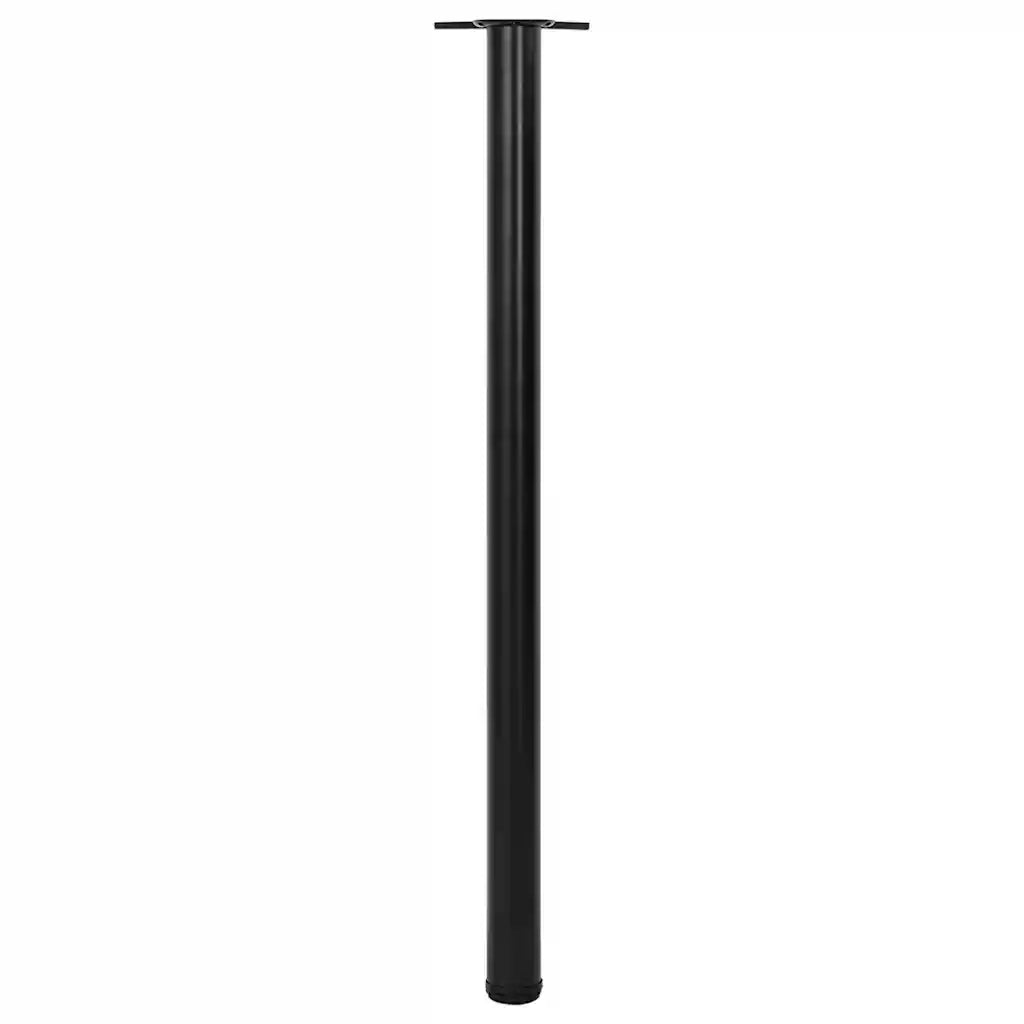 Set 4 gambe nere per tavolo regolabili in altezza 1100 mm 242141