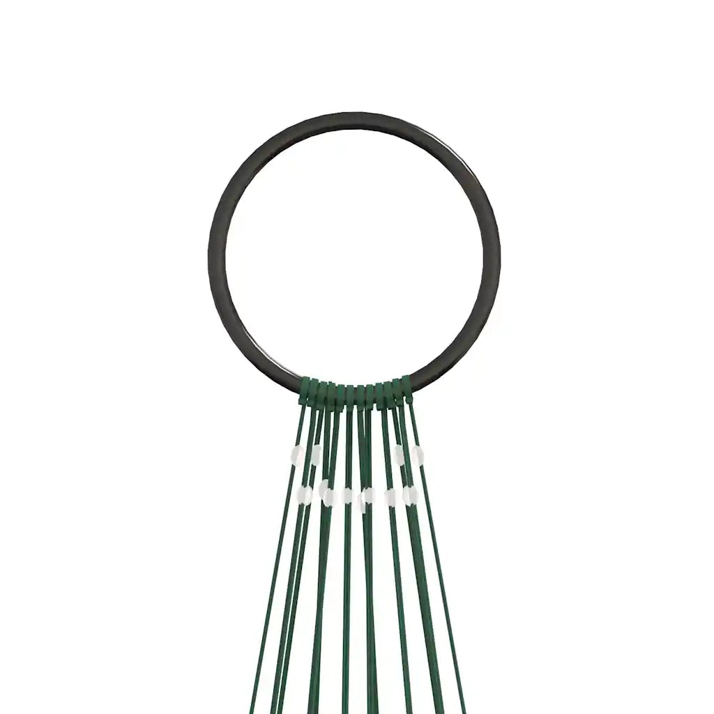 Albero di Natale Pennone Bianco Caldo 732 LED 500 cm 343526