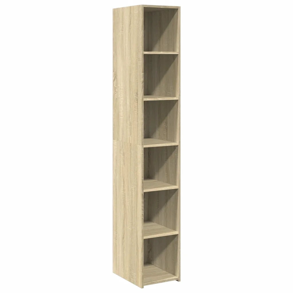 Credenza | Madia | Buffet da pranzo | Armadio da pranzo Rovere Sonoma 30x41x185 cm in Legno Multistrato