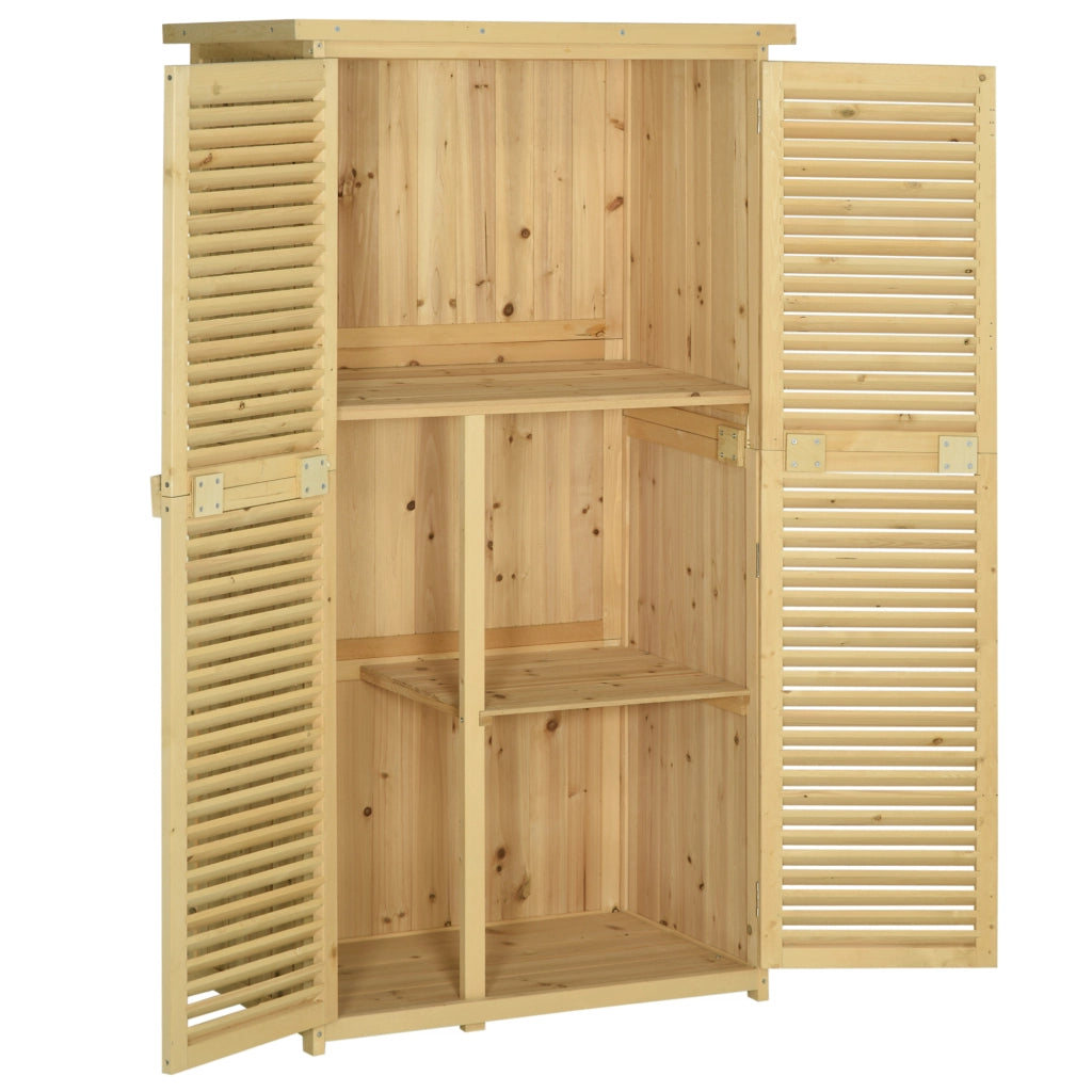 Casetta Attrezzi Giardino in Legno ¨C zephmum ¨C Legno 87x46.5x160cm